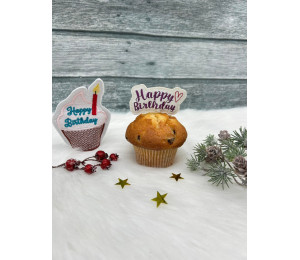 5. Dezember: ITH Stickserie - ITH 28 Muffin Topper Stecker